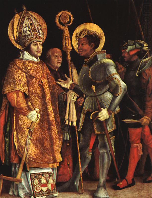 The Disputation of St.Erasmus and St.Maurice,  Matthias  Grunewald